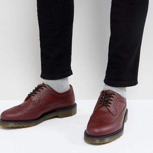 Dr. Martens 3989 Smooth in Cherry Red Unisex Shoes